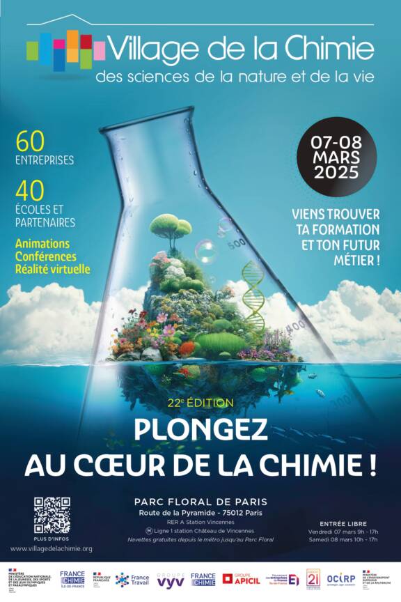 Un tremplin pour l’emploi des jeunes : RdV les 7 & 8 mars 2025 au Parc Floral de Paris ! 