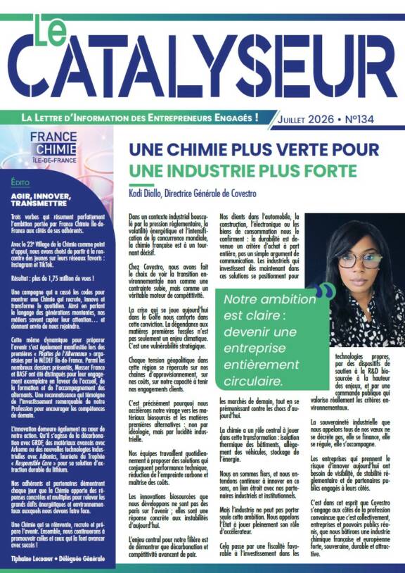 Le Catalyseur n°134 – Juillet 2026 est disponible !